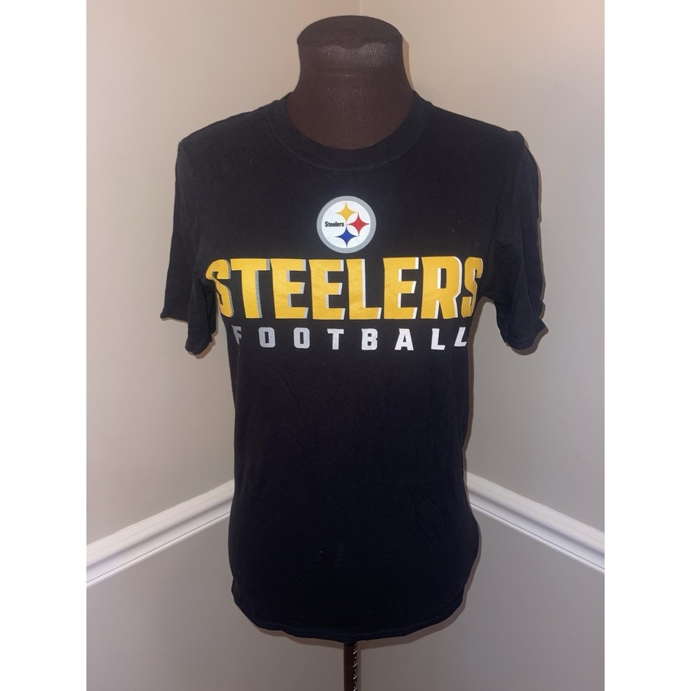 Steelers Football Adult T Shirt Size Small